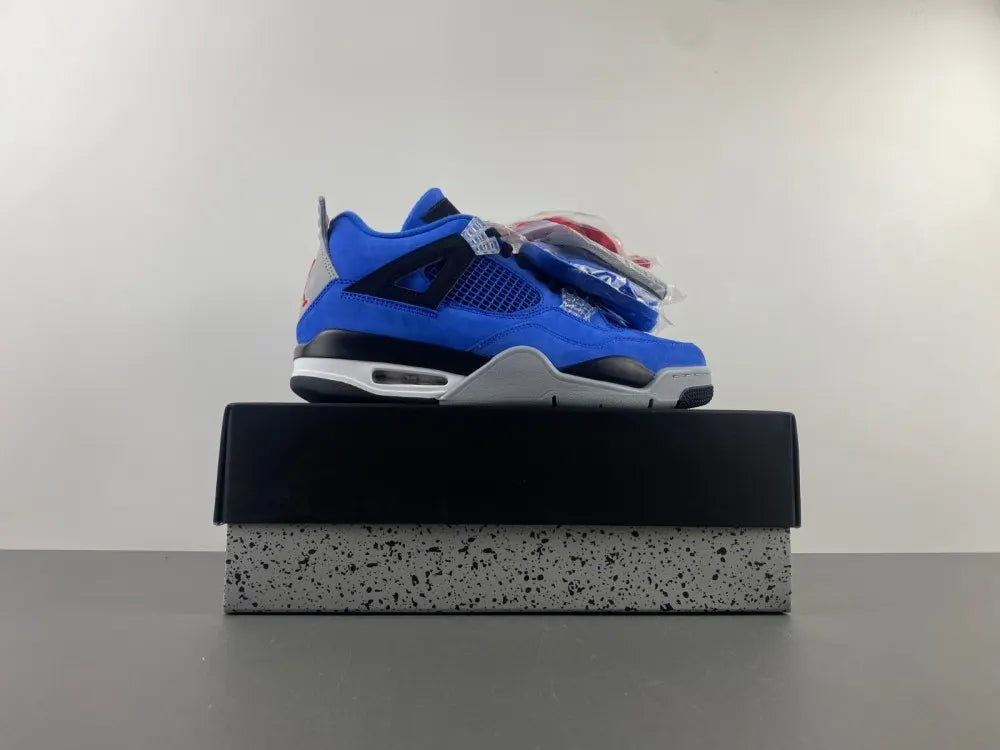Air Jordan 4 Blue Suede - Hình 13