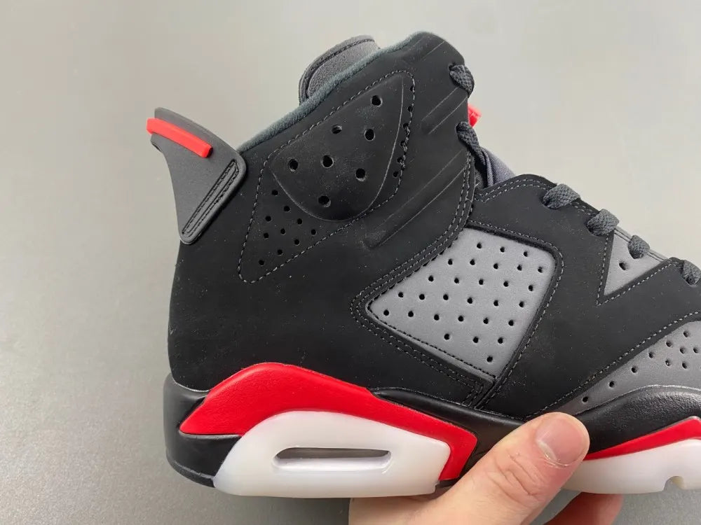 iconic Air Jordan 6 Retro Black Infrared - Hình 6