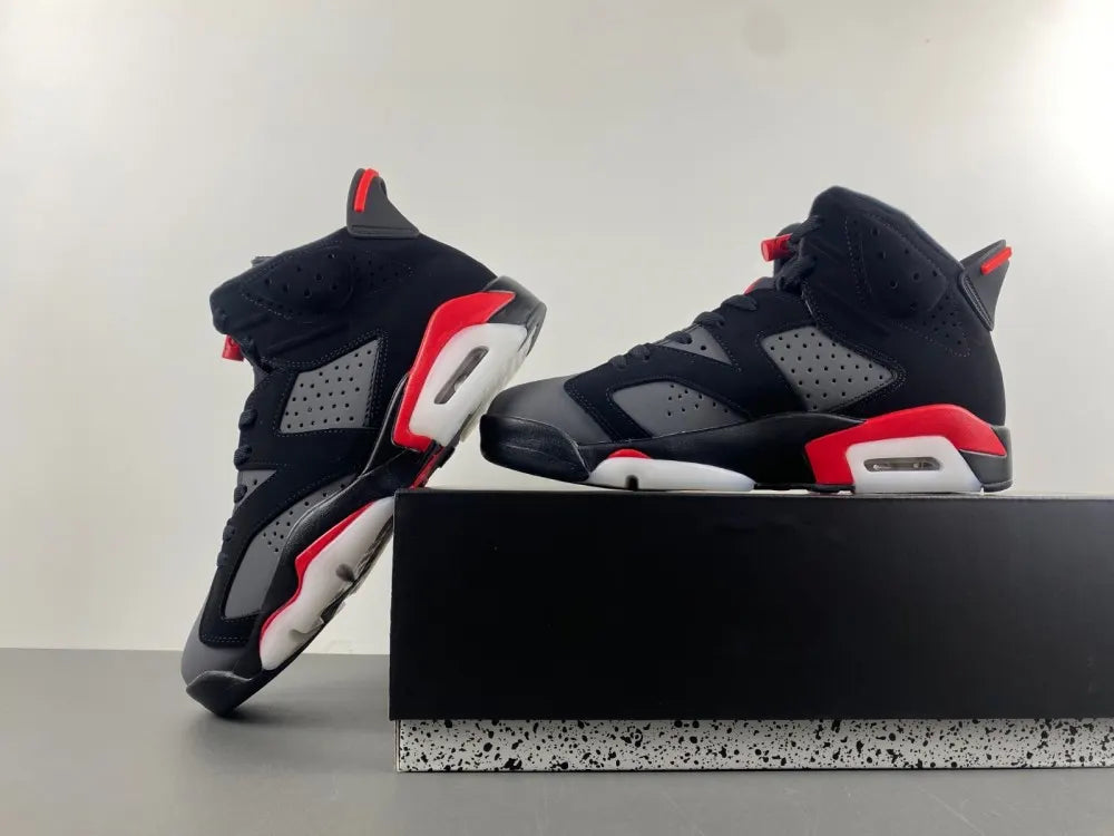 iconic Air Jordan 6 Retro Black Infrared - Hình 11