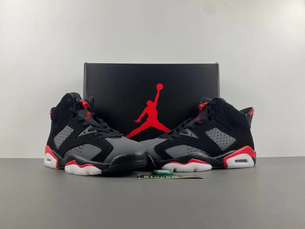 iconic Air Jordan 6 Retro Black Infrared - Hình 10