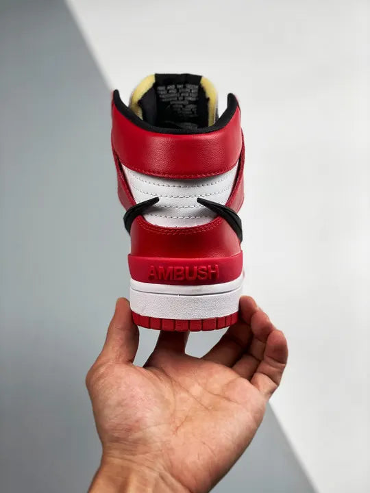 Nike Ambush Dunk High Red - Hình 7