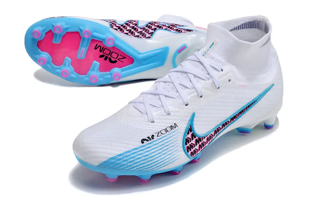 Nike Mercurial Dream Speed 8 White/Blue FG - Hình 2