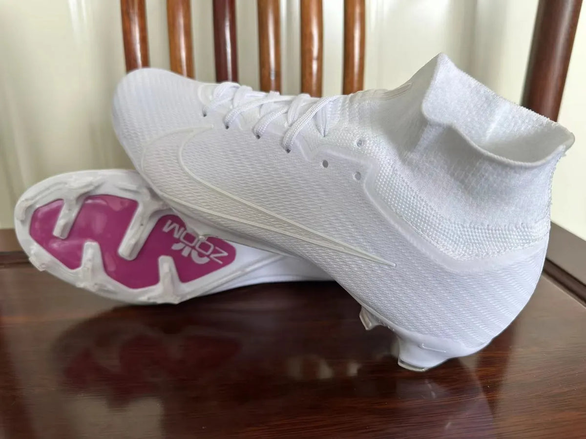 White Soccer Cleats