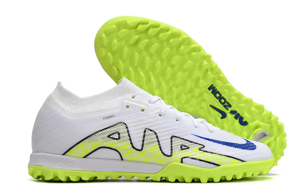 Nike Mercurial White/Volt Turf - Hình 4