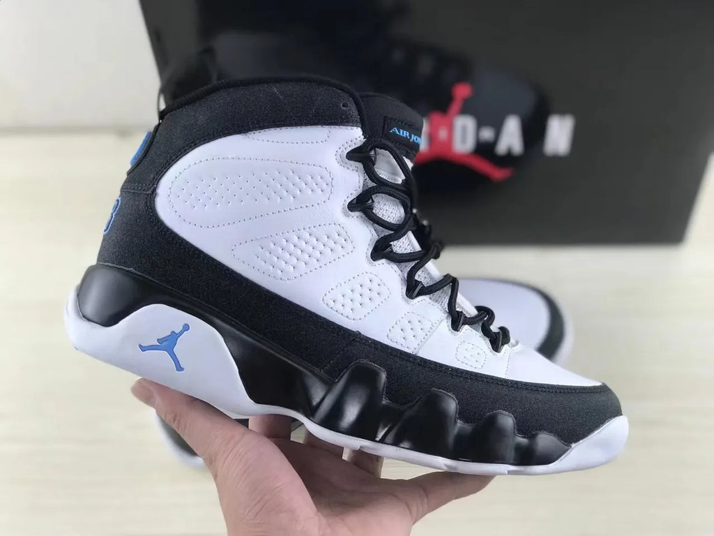 Air Jordan 9 Retro White Black - Hình 9