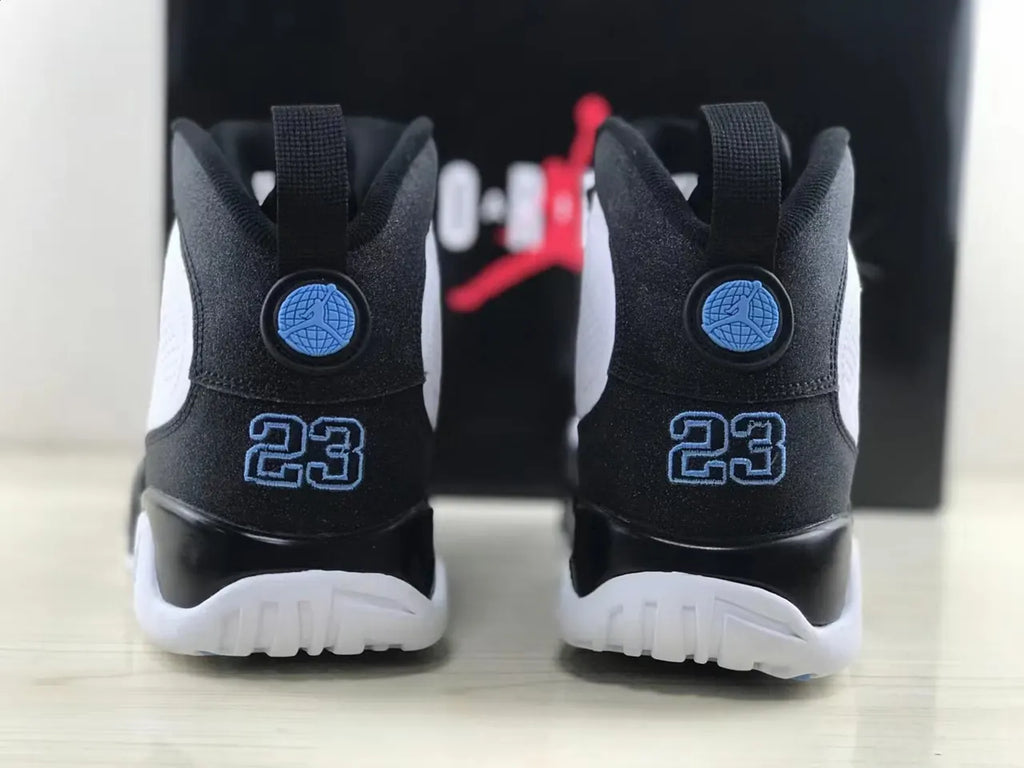 Air Jordan 9 Retro White Black - Hình 8