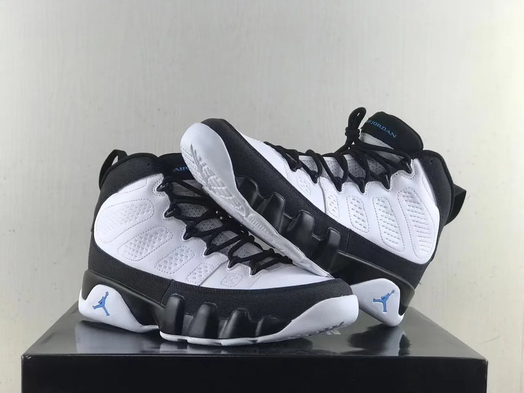 Air Jordan 9 Retro White Black - Hình 4