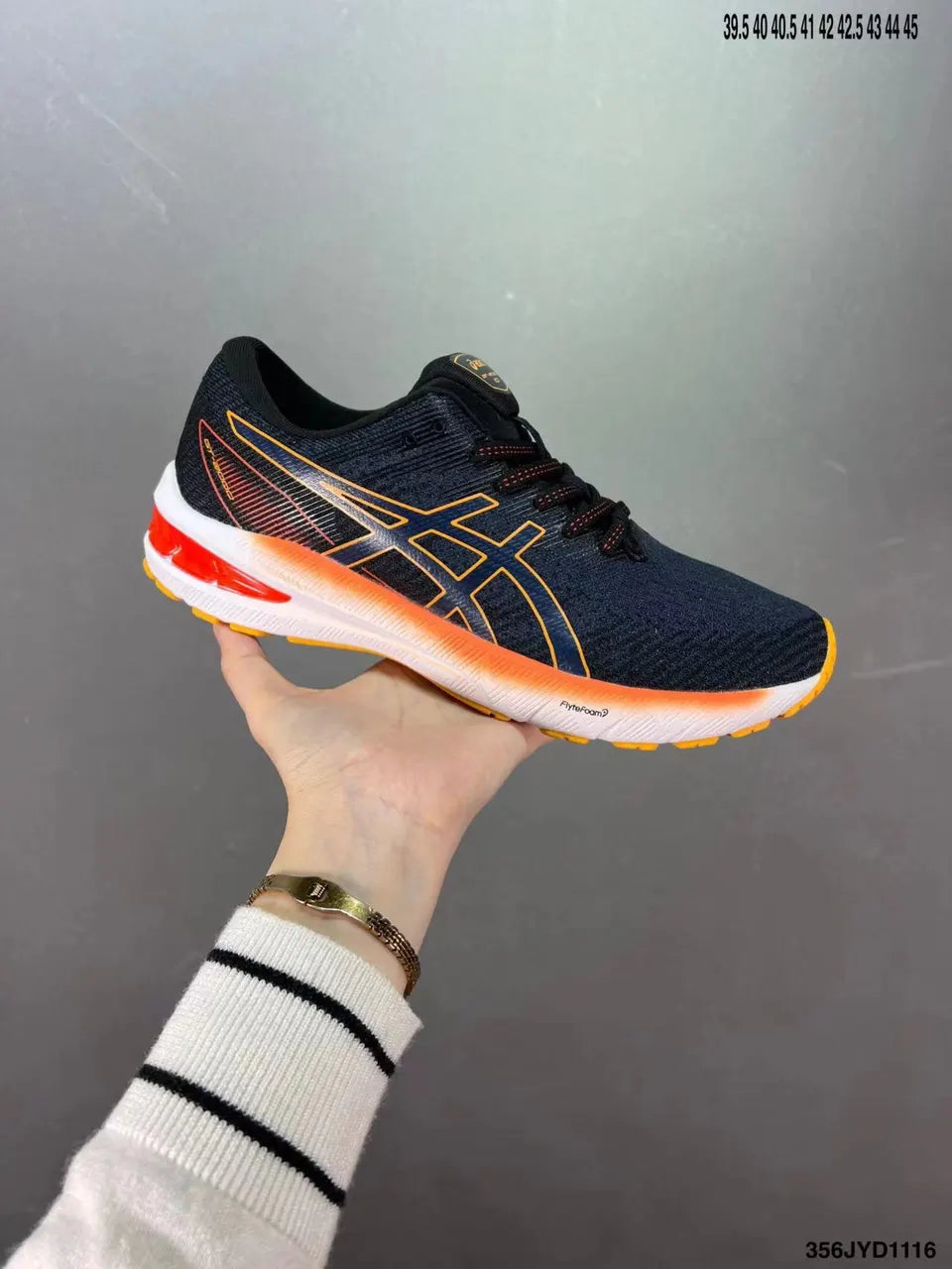 Asics Gel-Cumulus 24 Black Orange