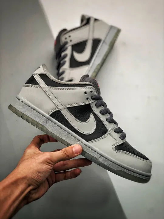 Nike SB Dunk Low Grey Black - Hình 3