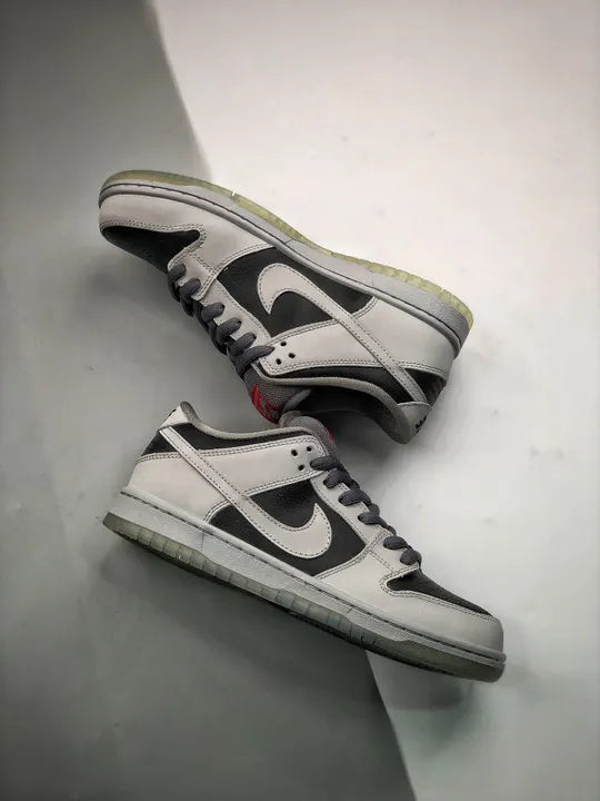 Nike SB Dunk Low Grey Black - Hình 2