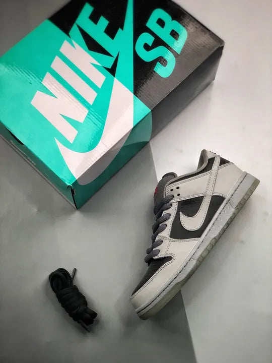 Nike SB Dunk Low Grey Black - Hình 4