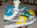 Nike Dunk Zebra Yellow Green