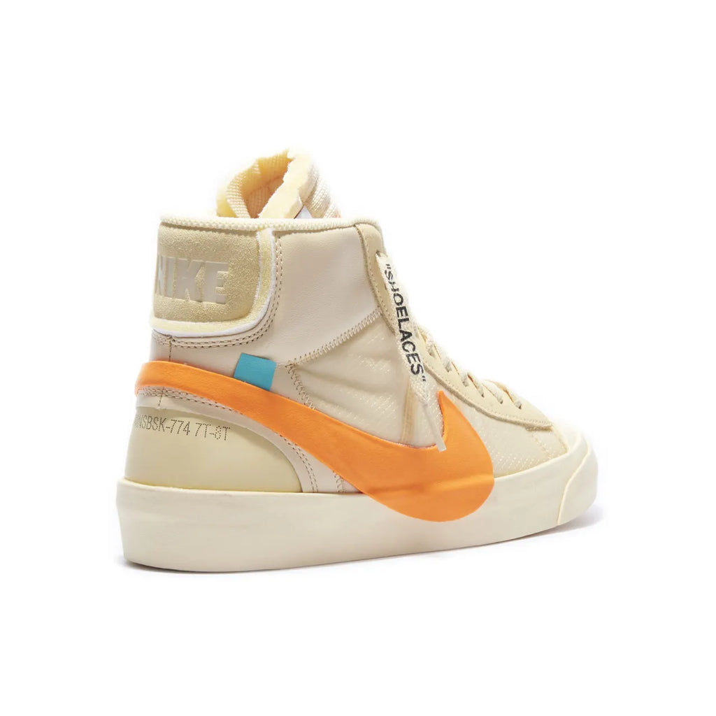 Nike Blazer Mid Off-White Orange - Hình 2