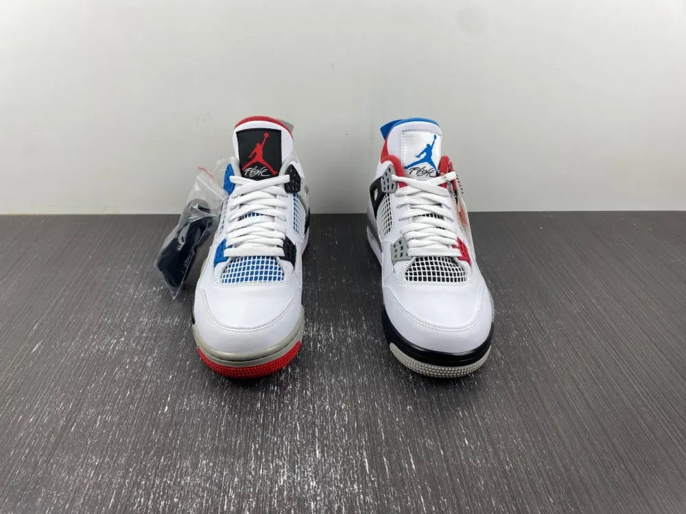 Air Jordan 4 Retro White Fire Red - Hình 17