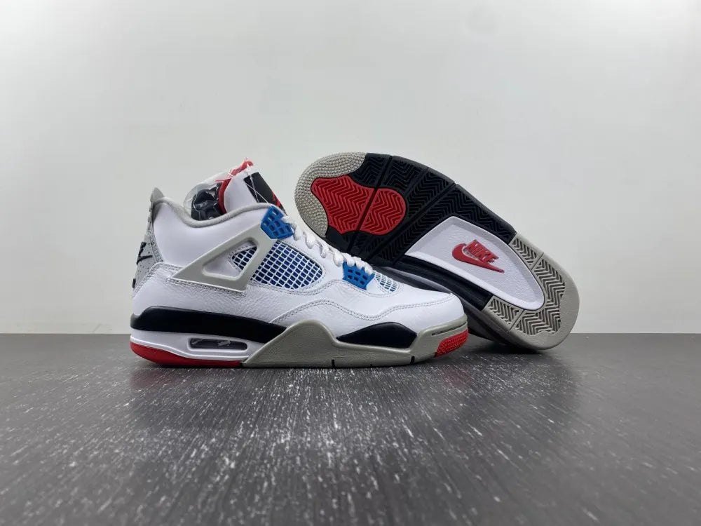 Air Jordan 4 Retro White Fire Red - Hình 13