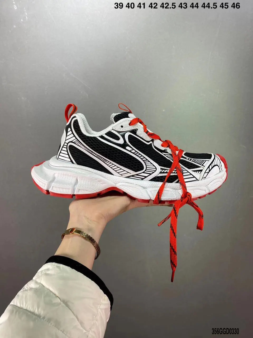 Balenciaga Runner Black Red
