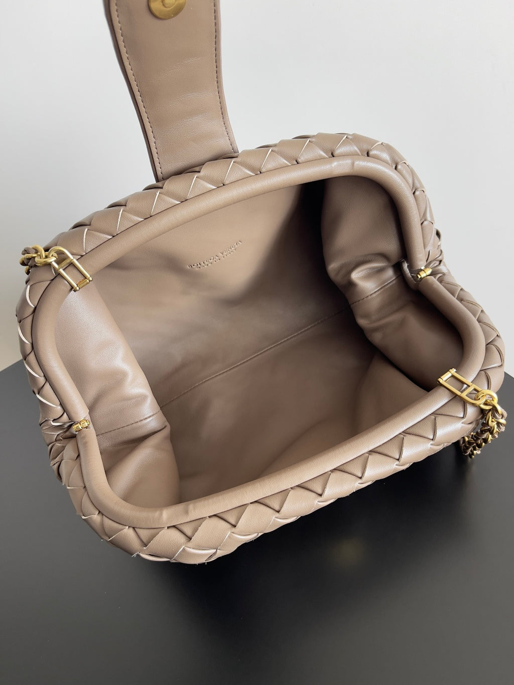 Bottega Veneta 785807 Black Clutch Bag - detail image 9
