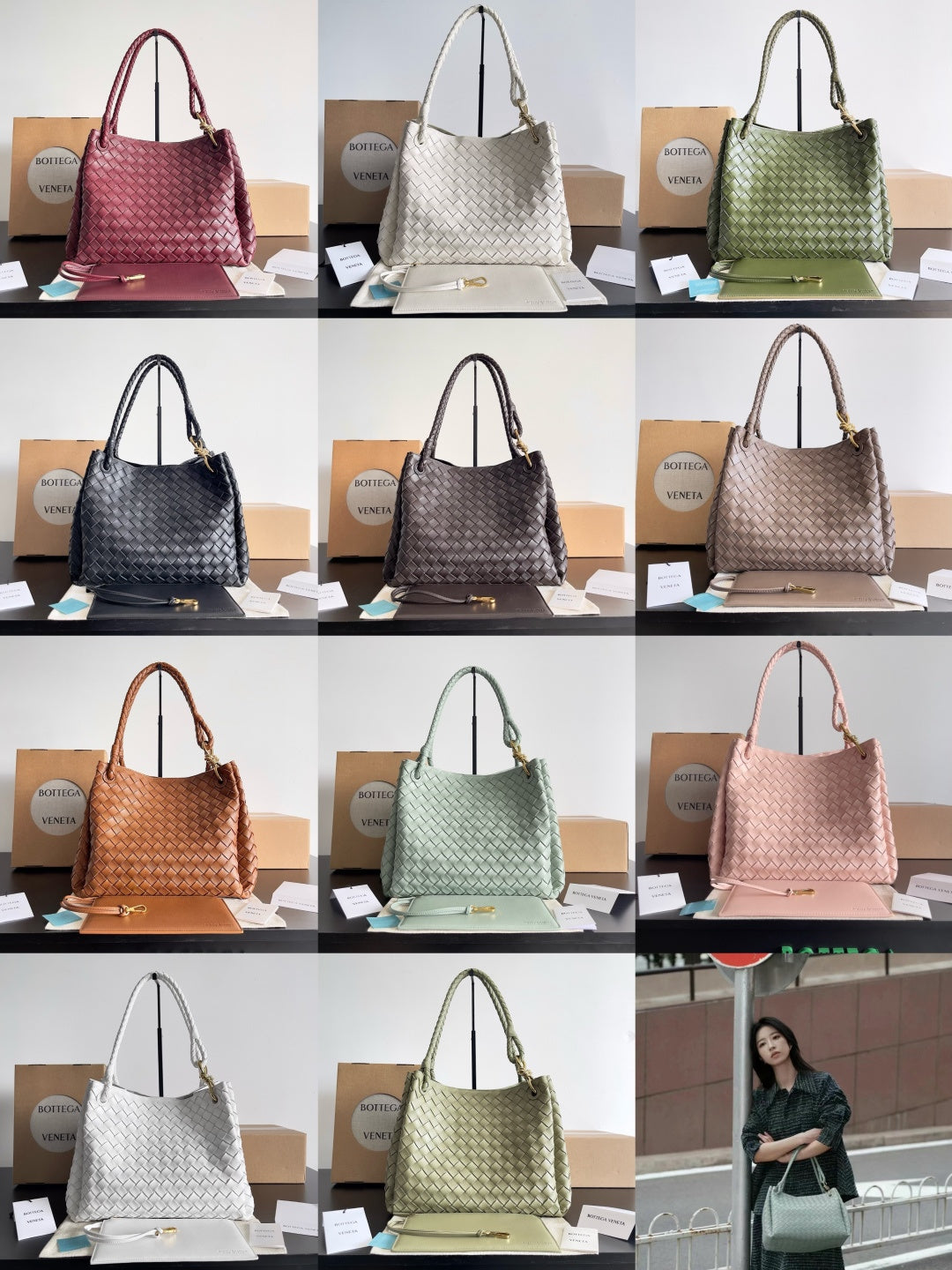 Bottega Veneta Black Designer Handbag Edition 769