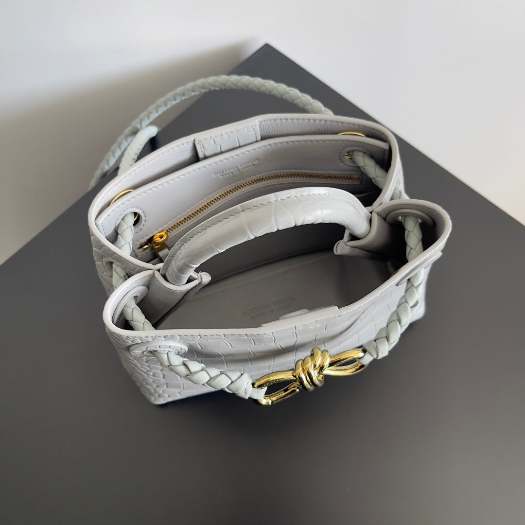 Bottega Veneta 777614 Silver Designer Handbag Edition 3 - detail image 9