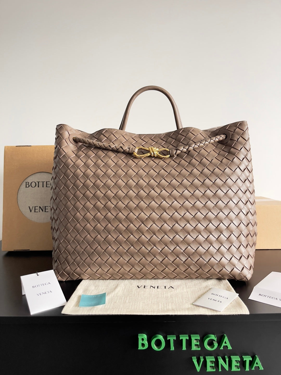 Bottega Veneta Brown & Black Designer Handbag Edition 6