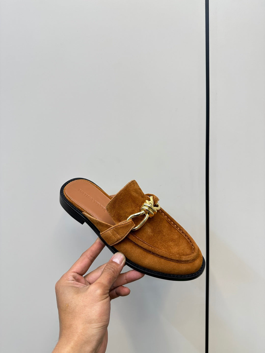 Bottega Veneta Orange & Green Slides EU 35-39 - detail image 4