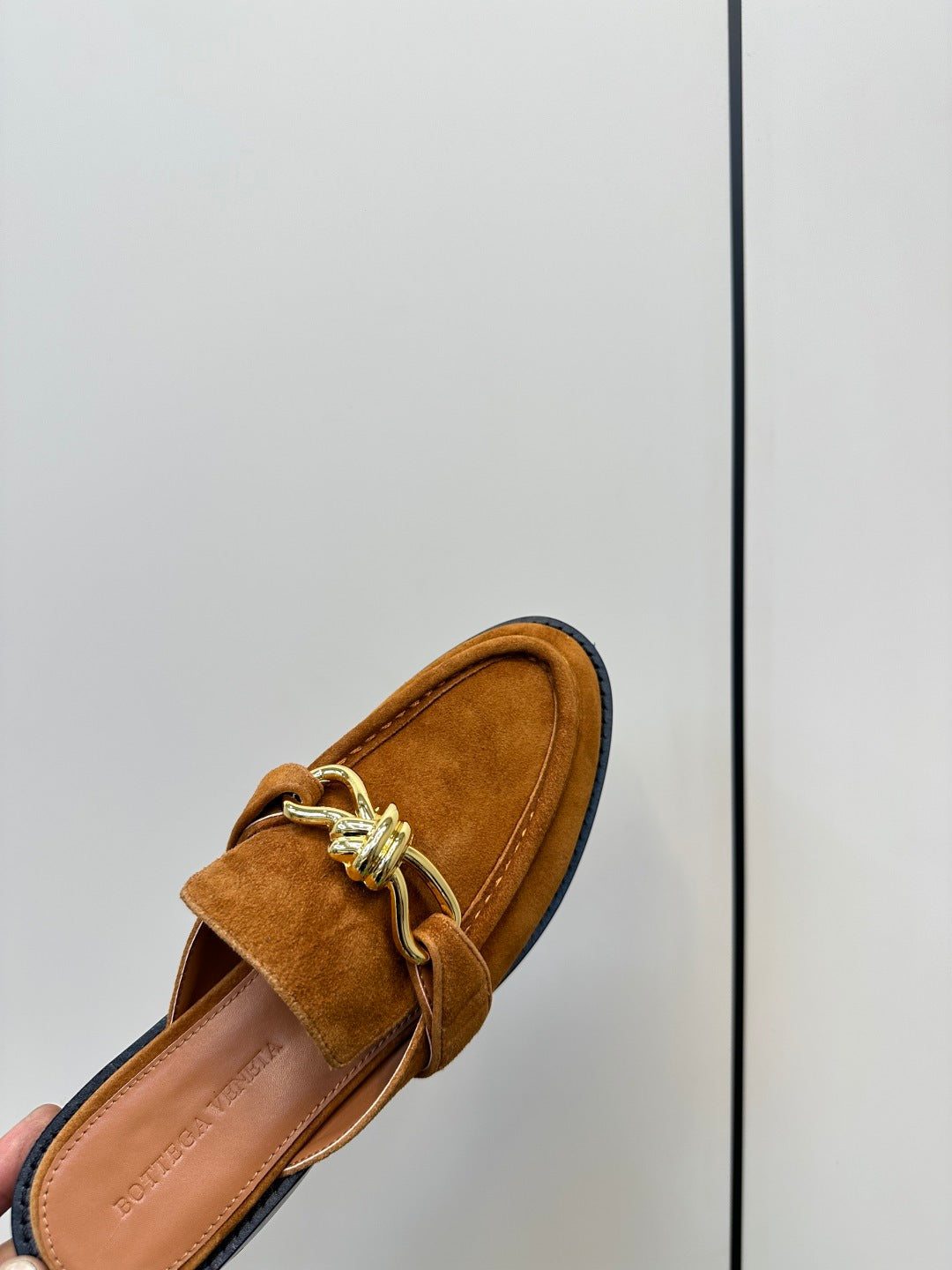 Bottega Veneta Orange & Green Slides EU 35-39 - detail image 5
