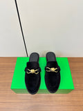 Bottega Veneta Black & Green Designer Shoes EU 35-39 Edition 16