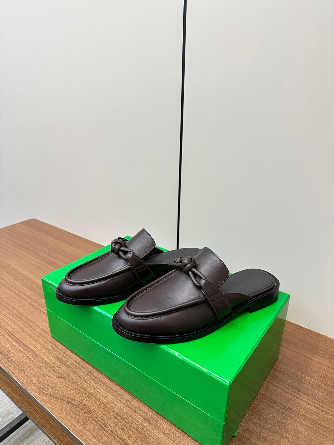 Bottega Veneta Green Slides EU 35-39 - detail image 3