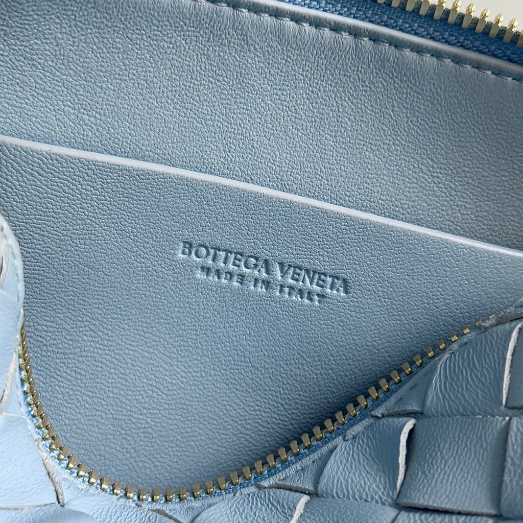 Bottega Veneta 794258 Blue Pouch Bag - detail image 8