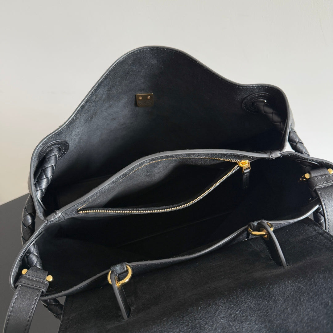Bottega Veneta 817231 Black Designer Handbag Edition 2 - detail image 9