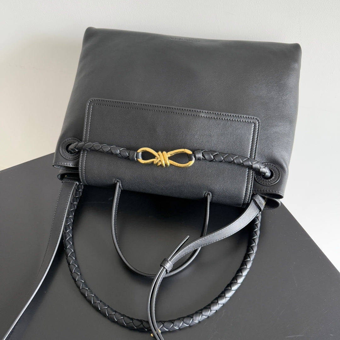 Bottega Veneta 817231 Black Designer Handbag Edition 2 - detail image 7