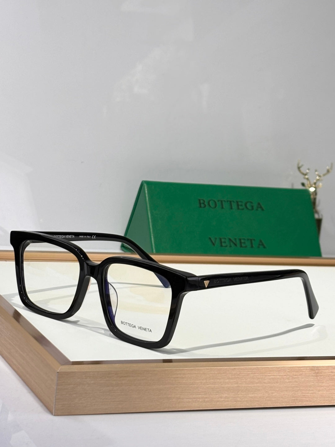 Bottega Veneta BV1228 Green & Brown Designer Sunglasses 54-18-145 mm - detail image 7