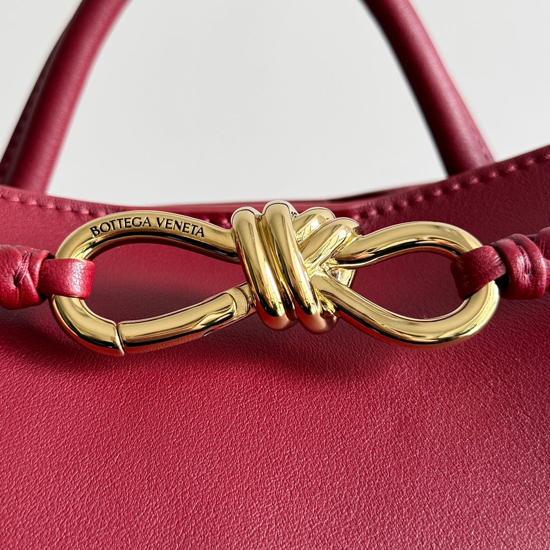 Bottega Veneta 810213 Red Hobo Bag - detail image 7