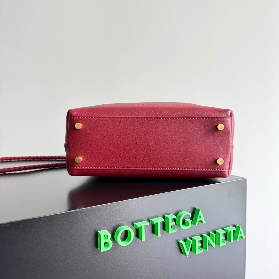 Bottega Veneta 810213 Red Hobo Bag - detail image 6