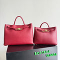 Bottega Veneta Red Designer Handbag Edition 35
