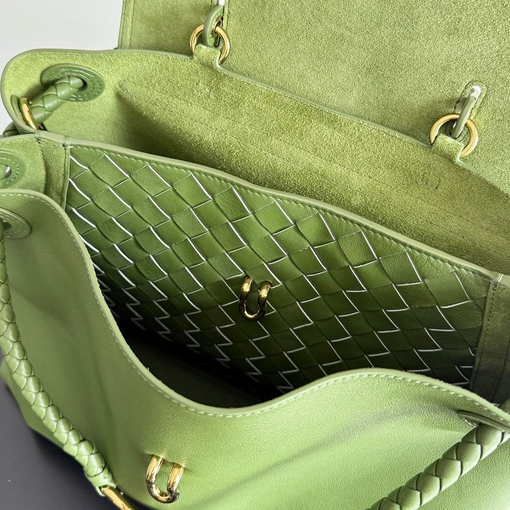 Bottega Veneta Green Designer Handbag Edition 29 - detail image 6
