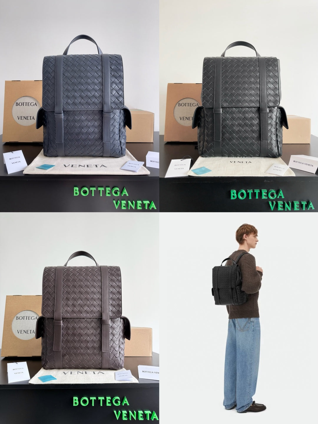 Bottega Veneta Black Designer Handbag Edition 703