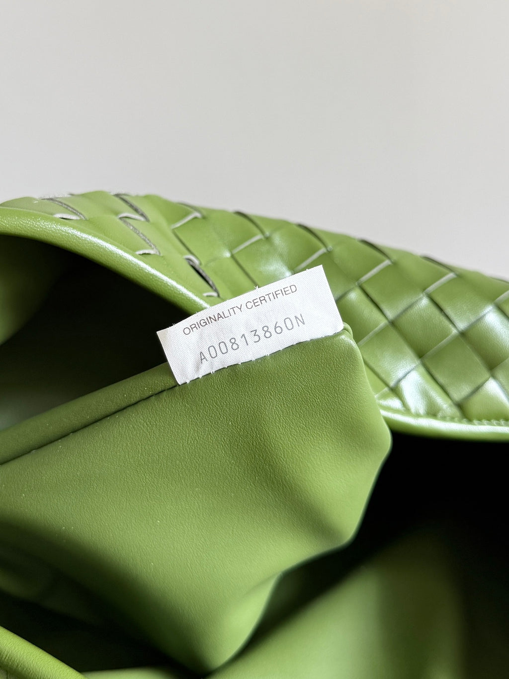Bottega Veneta 763970 Green Designer Handbag - detail image 7
