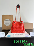 Bottega Veneta Black & Pink Designer Handbag