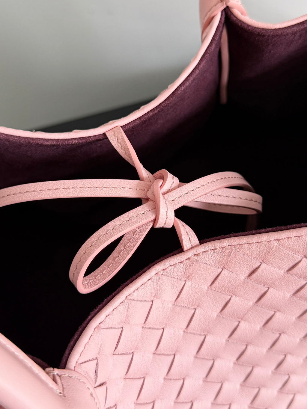 Bottega Veneta 817166 Purple Designer Handbag - detail image 6