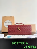 Bottega Veneta Red & Black Designer Handbag Edition 12