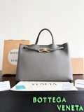 Bottega Veneta Gray Designer Handbag Edition 26