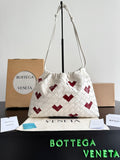 Bottega Veneta White Designer Handbag Edition 24