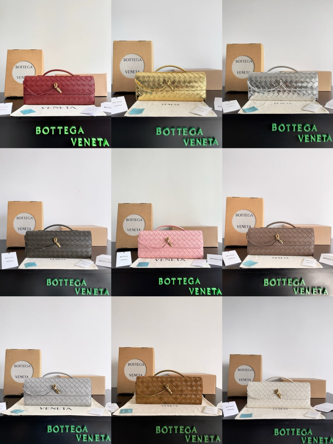Bottega Veneta Black Designer Handbag Edition 712