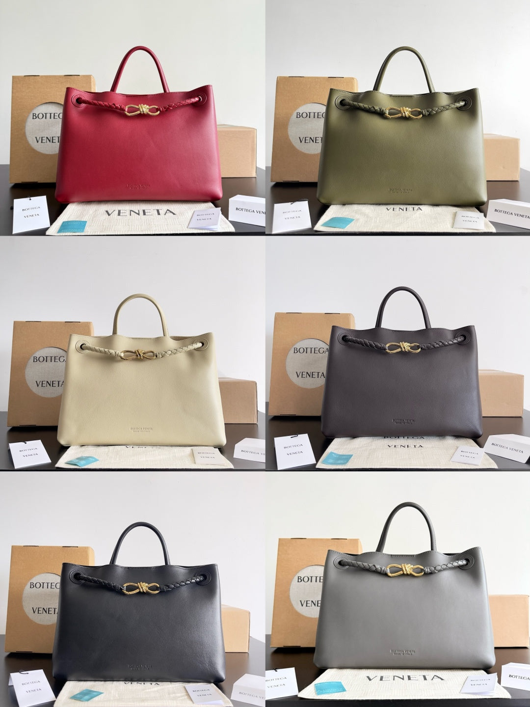 Bottega Veneta Silver Designer Handbag Edition 123