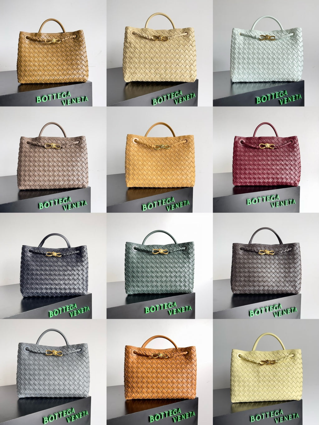 Bottega Veneta Silver Designer Handbag Edition 121 - detail image 3