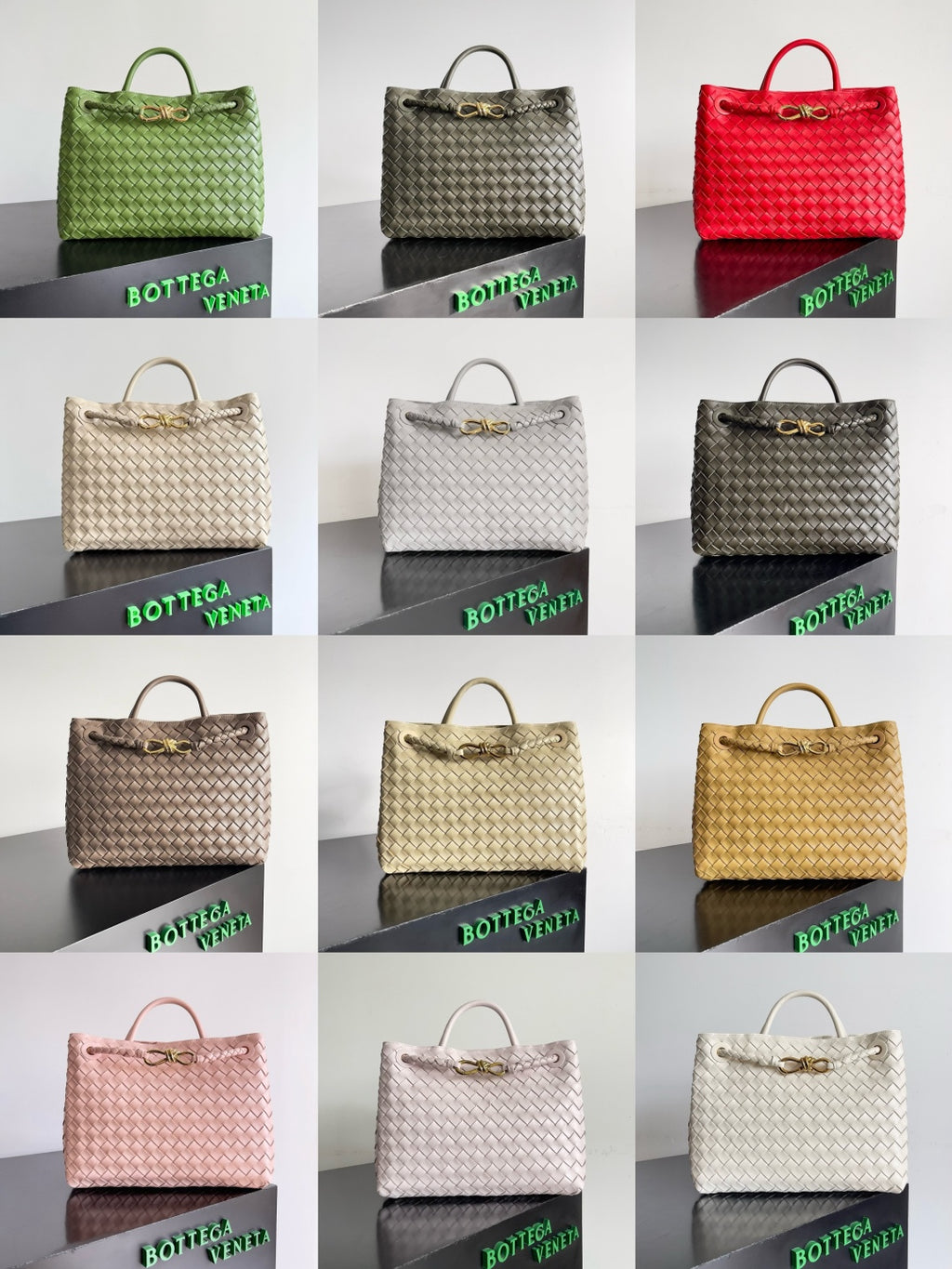 Bottega Veneta Silver Designer Handbag Edition 121