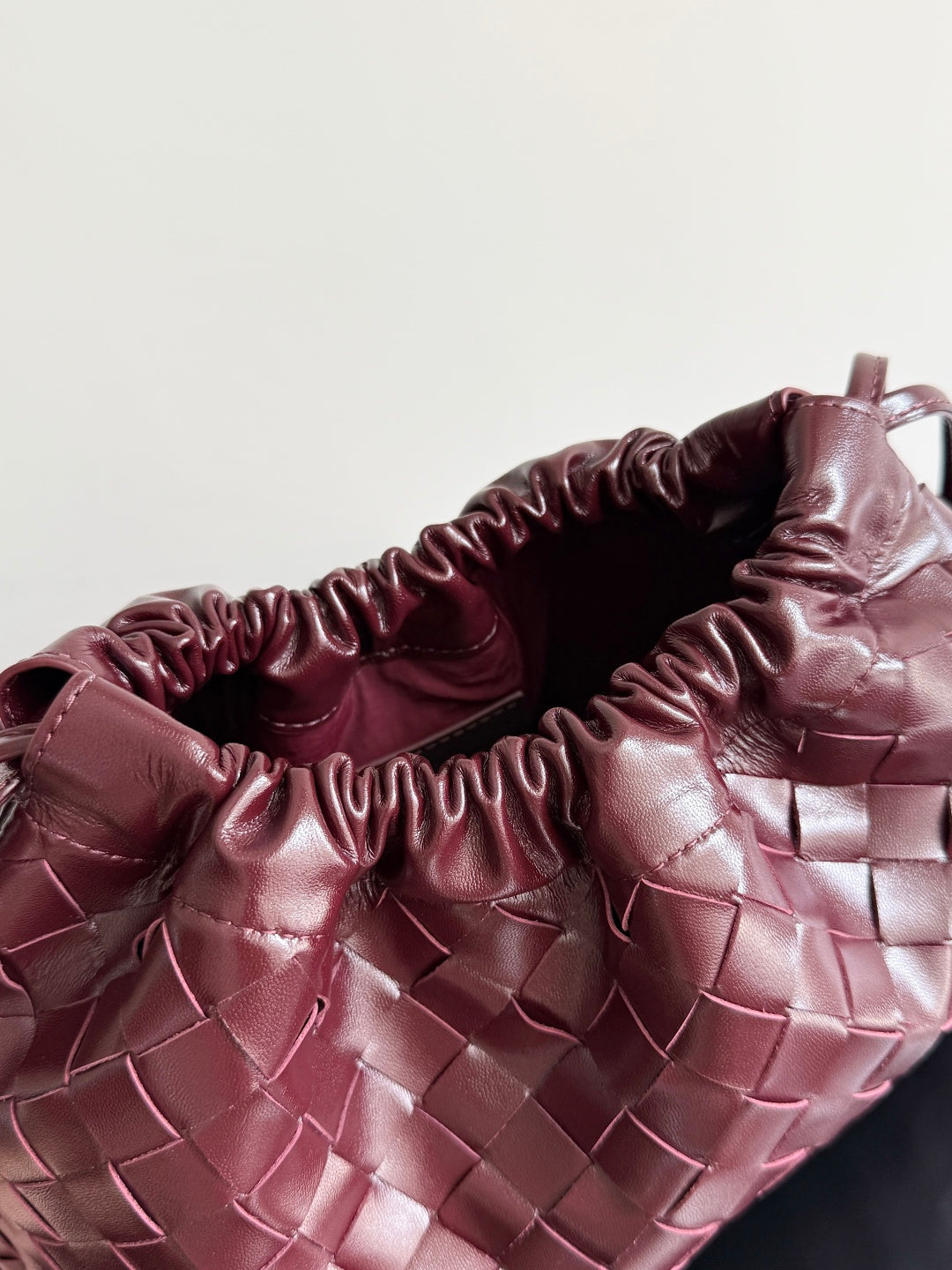 Bottega Veneta 796728 Black & Red Hobo Bag Edition 2 - detail image 6