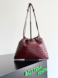 Bottega Veneta 796728 Black & Red Hobo Bag Edition 2