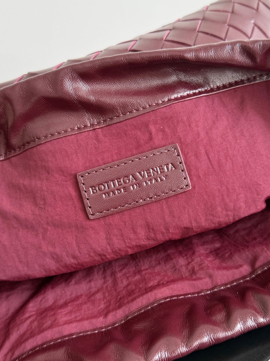 Bottega Veneta 796728 Black & Red Hobo Bag Edition 2 - detail image 7